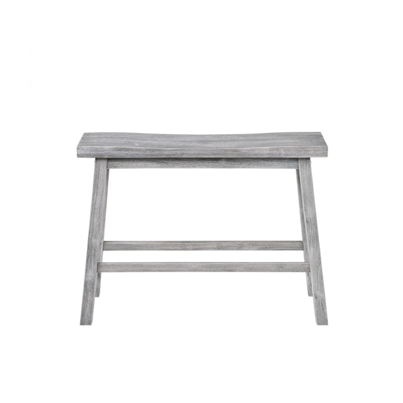 Boraam Wood Sonoma Pub Set in Storm Gray Wire-Brush Finish