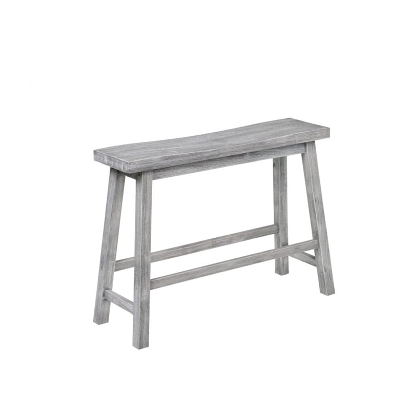 Boraam Wood Sonoma Pub Set in Storm Gray Wire-Brush Finish