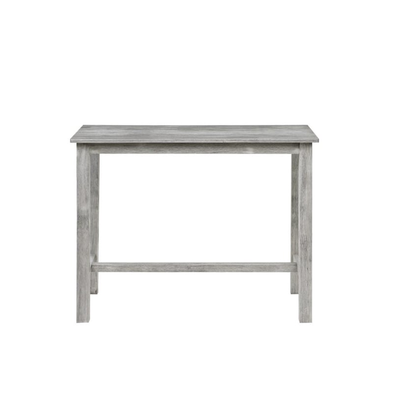 Boraam Wood Sonoma Pub Set in Storm Gray Wire-Brush Finish