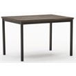 Boraam Americano Modern Wood Dining Table in Distressed Black Walnut