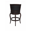Boraam Harris Bar Height Swivel Bar Stool in Cappuccino
