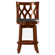 Boraam Cathedral Counter Height Swivel Counter Stool - Cherry Finish