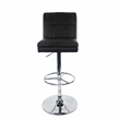 Boraam Metal Sloan Adjustable Swivel Bar Stools Black Finish Set of 2