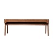 Boraam Rasmus Dining Bench Chestnut Wire-Brush