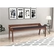 Boraam Rasmus Dining Bench Chestnut Wire-Brush