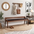 Boraam Rasmus Dining Bench Chestnut Wire-Brush