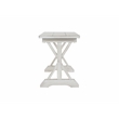 Boraam Jamestown Backless Dining Bench Antique White Finish