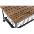 Boraam Wood Newport Coffee Table Natural and Gray Finish