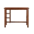Boraam Brittany Rectangular Bar Height Table - Chestnut Wire-Brush