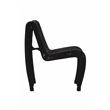 Boraam  Iron Lorenzo Rope Outdoor Patio Chairs in Black (Set of 2)