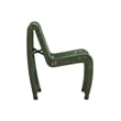 Boraam Metal Lorenzo Rope Outdoor Patio Chairs in Olive Green (Set of 2)