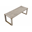 Boraam Montana Rectangular Extension Dining Table - Light Barnwood Wire-Brush