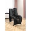 Boraam Iron Loreins Outdoor Patio Chairs in Black (Set of 2)