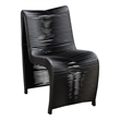 Boraam Iron Loreins Outdoor Patio Chairs in Black (Set of 2)