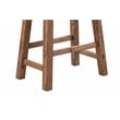 Boraam Sonoma Backless Wood Counter Stools - Set of 2 - Barnwood Wire-Brush