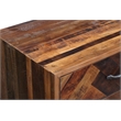 Boraam Benton Oak Wood 6 Drawer Dresser - Natural Oak Finish
