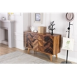 Boraam Benton Oak Wood 6 Drawer Dresser - Natural Oak Finish