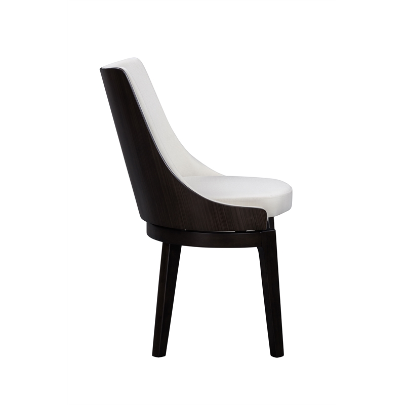 Boraam  Wood Orleans 5pc High Back Chair Dining Set Matte Black