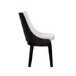 Boraam Wood Orleans Swivel High Back Dining Chairs Matte Black finish- Set of 2