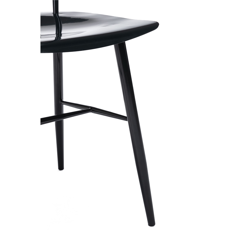 Boraam Savannah Black Metal Dining Chair - Set of 2
