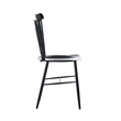 Boraam Savannah Black Metal Dining Chair - Set of 2