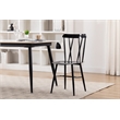 Boraam Savannah Black Metal Dining Chair - Set of 2