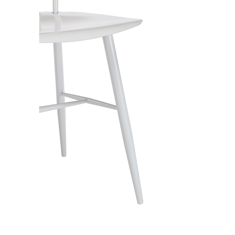 Boraam Metal Savannah White Dining Chair - Set of 2