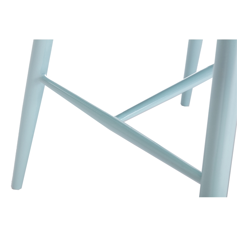 Boraam Metal Savannah Dining Chair Light Blue- Set of 2
