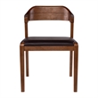 Boraam Rasmus Dining Side Chairs - Set of 2 in Chestnut Wire-Brush