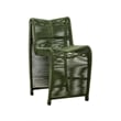 Boraam Lorenzo Rope and Metal Counter Stool in Olive Green Set of 2