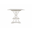 Boraam Jamestown Farmhouse Solid Wood Dining Table in Antique White