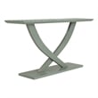 Boraam Wood Rasmus Console Table - Spanish Moss Green finish