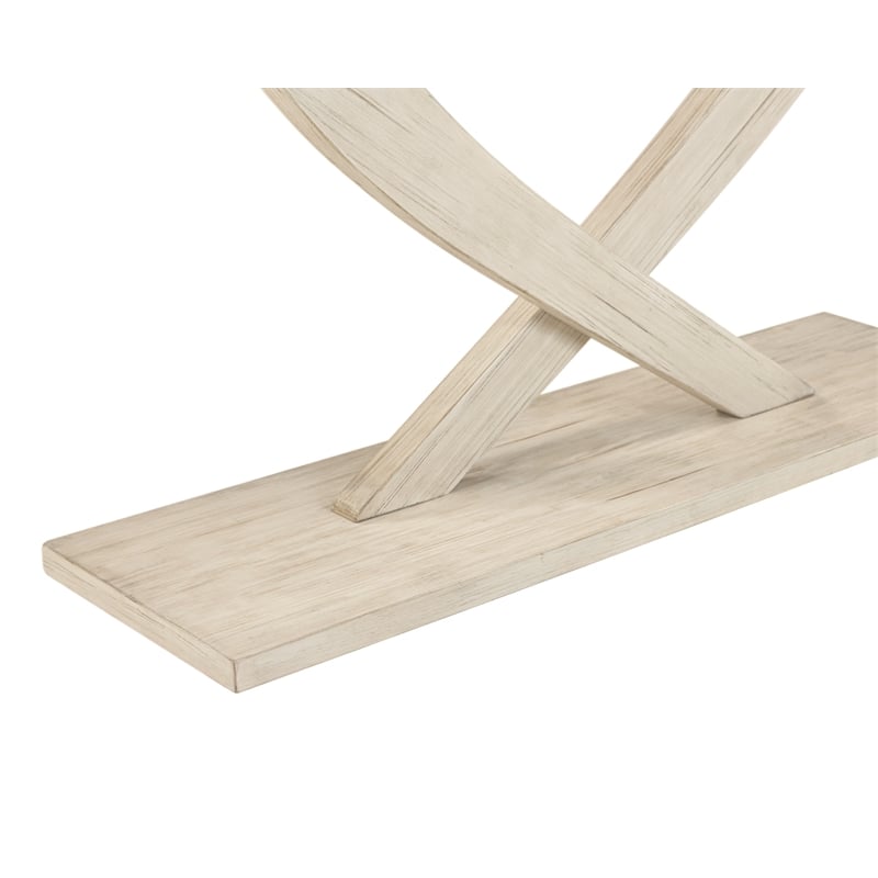 Boraam Wood Rasmus Console Table - Sawgrass Beige Finish