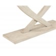 Boraam Wood Rasmus Console Table - Sawgrass Beige Finish
