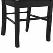 Boraam Shaker Rubberwood Dining Chairs in Black (Set of 2)