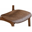 Boraam Wood Solvang Dining Chair in Brown Ale Finish  (Set of 2)