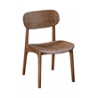 Boraam Wood Solvang Dining Chair in Brown Ale Finish  (Set of 2)