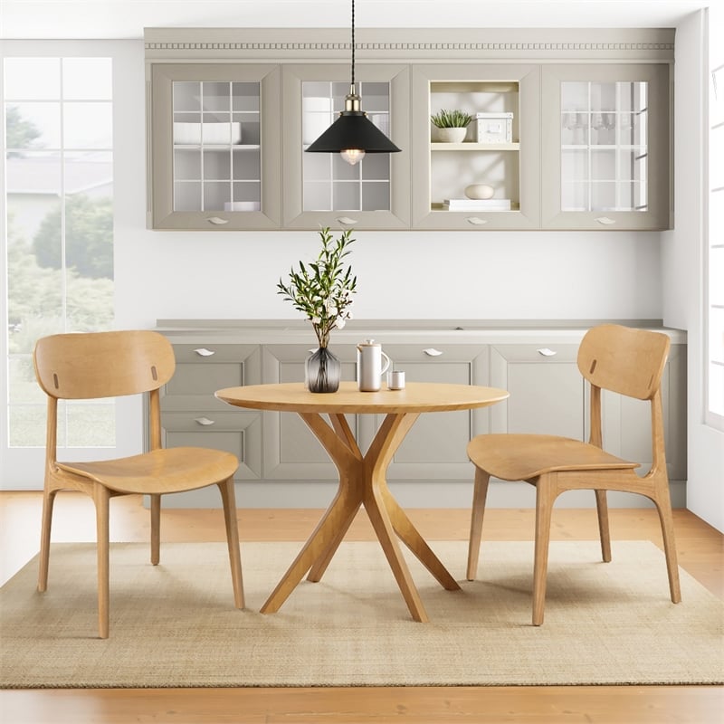 Boraam Solvang Dining Chair in Natural (Set of 2)
