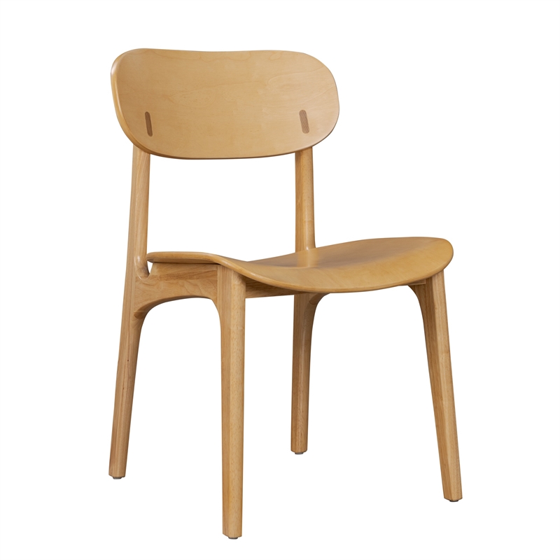 Boraam Solvang Dining Chair in Natural (Set of 2)