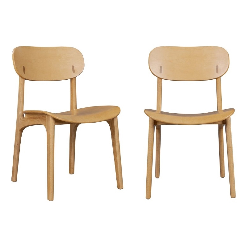 Boraam Solvang Dining Chair in Natural (Set of 2)