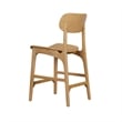 Boraam Wood Solvang Counter Stool in Natural Finish