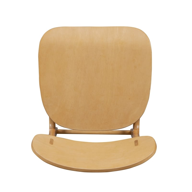 Boraam Wood Solvang Counter Stool in Natural Finish