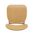 Boraam Wood Solvang Counter Stool in Natural Finish