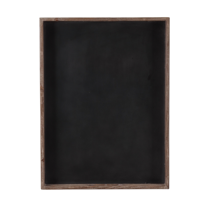 Boraam Andrew Wood Corner Side Table with X-Cross Legs in Natural Brown