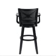 Boraam Broadmoor Extra Tall Swivel Stool - Black