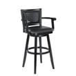 Boraam Broadmoor Extra Tall Swivel Stool - Black