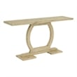 Boraam Zen Rectangular Pine Wood Console Table - Barnwood Sandblast