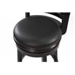 Boraam Florence Counter Height Swivel Counter Stool - Black Sandthru Finish