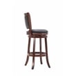Boraam Augusta Bar Height Swivel Bar Stool - Cherry