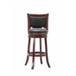 Boraam Augusta Bar Height Swivel Bar Stool - Cherry
